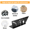 Regla de aluminio de múltiples ángulos de 45 y 90 grados para carpintería - Imagen 2