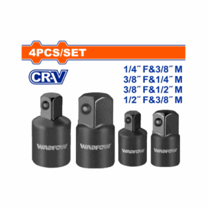 Adaptadores Para Dado De Impacto. Material: CR-V Set De 4 Piezas. Enchufes De Impacto.
