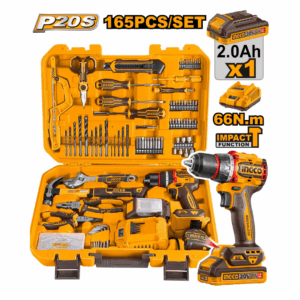 Juego de herramientas de 165 piezas